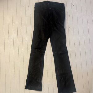 J Brand Black Straight Leg Pants